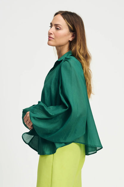 Blouse Léna Green Pom Amsterdam