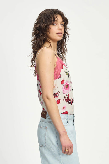 Top Cami bouquet cream Pom Amsterdam